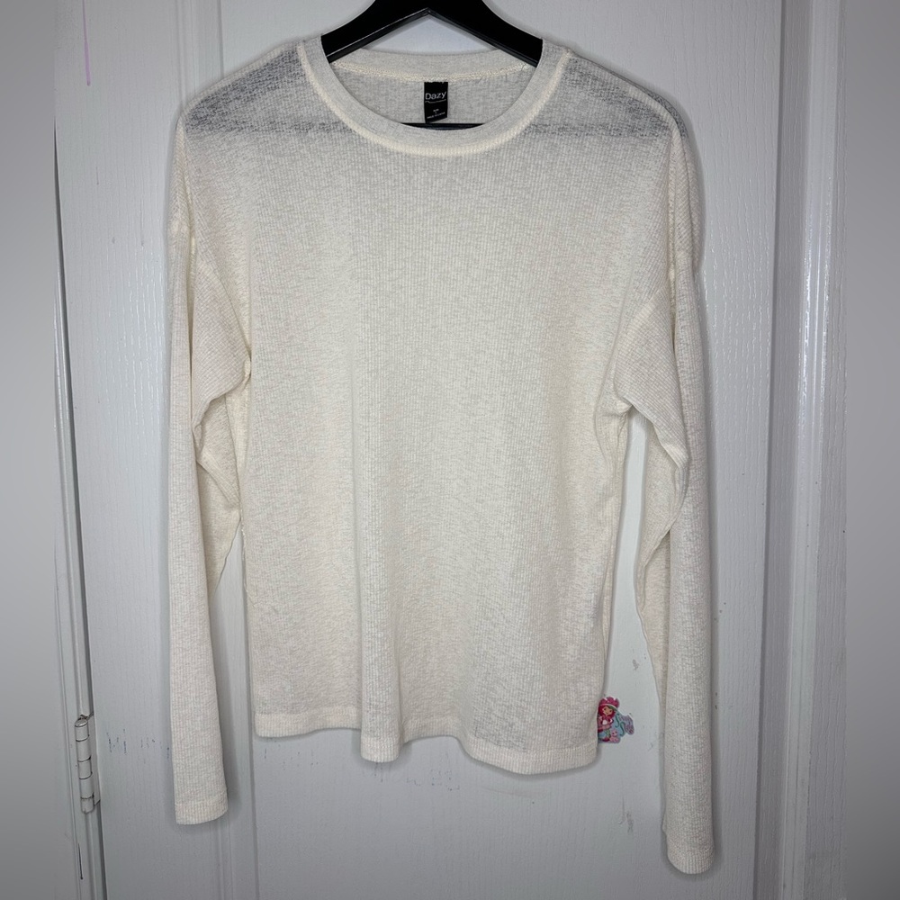 SHEIN Mesh Long Sleeve top
